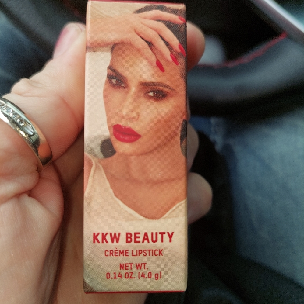 Kkw red lipstick 💄